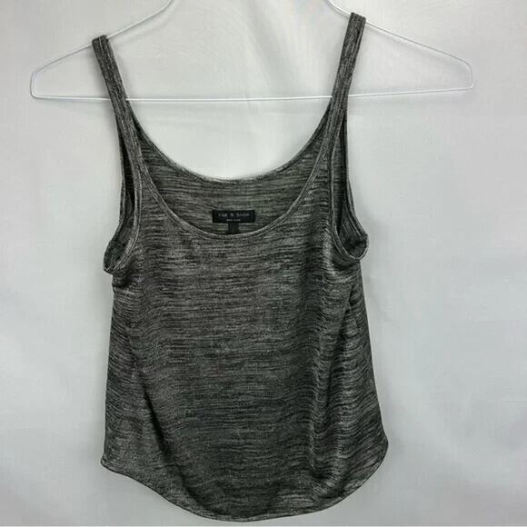 Rag & Bone Silvery Gray Knit Tank (small) - Picture 2 of 5
